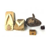 Traditional Japanese Geta Sandals w Drifwood +