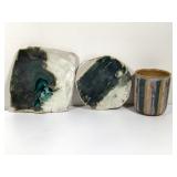 Art Pottery Vase & Slabs