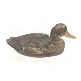 Antique Wood Decoy Duck Hand Painted