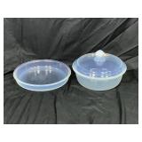 Fry Oven Glass Opalescent Casserole Baking DIshes