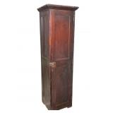 Antique Slender Press Cabinet