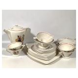 Tricorne by Salem Dishware Set Flamenco Dancers