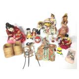 Collection of World Cutlural Dolls Figures 1 of 2