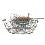 Wire Egg Baskets Colander Strainer Whisk