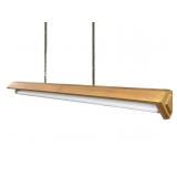 48' Drop Vintage Hanging V Fluorescent Light