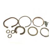 African Wrist Arm Ankle Bracelets Rings Mask Pend
