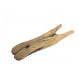 Primitive Hand Carved Wood Boot Jack