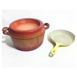 Andre Cousances Doufeu Flame Orange Dutch Oven+