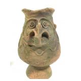 Vtg Clay Anthropomorphic Effigy Pot