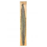 Stretched Rattlesnake Skin on Board
