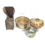 Handmade Ceramic Bowls Vase +