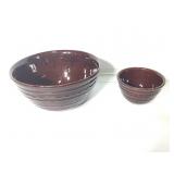 2 Marcrest Oven Proof Stoneware Bowls