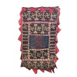 East Indian Hand Embroidered Wall Hanging