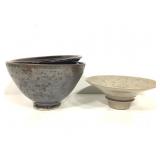 Art Pottery Bowls & Ikabana Inspired Flower vase