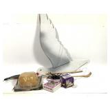 Wood Seagull Squishy Brain Gag Toy +