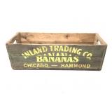 Inland Trading Co Bananas Crate