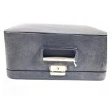 Vtg Olympia De Luxe Typewriter w Case