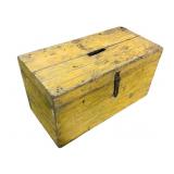 Small Yellow Primitive Toolbox/Chest