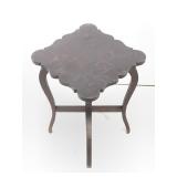 Square Wooden Side Table