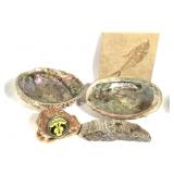 Fossil Fish Rochester Shell Thermometer 2 Abalone