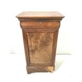 French Louis Philippe Style Bedside Table/Cabinet