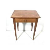 19th C One Drawer Side/ End Table