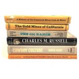 6 Books on Cowboys and Early Mining