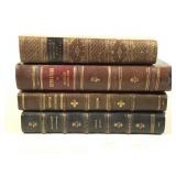 4 Hardcover Antiquarian Books Aristotle Aurelius +