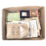 Misc Antique Ephemera - Ads and Catalogs