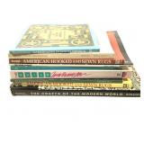 9 Books & Journals on American Rugs & Folk Art