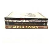 4 Books on Black & African Folk Art & Carvings