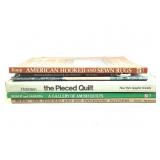 7 Textiles Folk Art Quilts Hooked Rugs Illus Bks