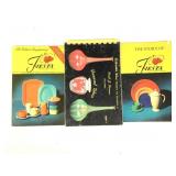 2 Fiestaware Price Guides & Durand Glass by Larson