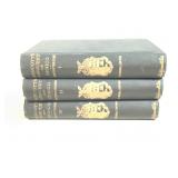 3 Vol HB History of Conquest of Mexico By Prescott