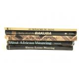 5 African Weaving & Textile Illust Arts Bks