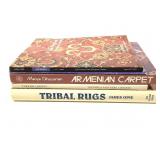 5 Books on Armenian Carpets Tribal Rugs +