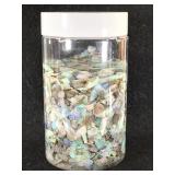 Sm. Australian Opal Specimens in Bottle
