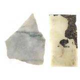 Green & White Jadeite Slabs