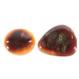 Polished Fire Agate Specimens