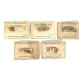 Ginko Petrified Forest WA Souvenir Brooches