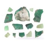 Raw Australian Chrysoprase Specimens