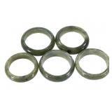 Green Jade Rings