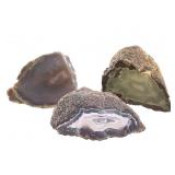 Mexican Agate Face Cuts