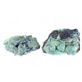 Azurite w/ Malachite Specimens