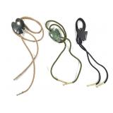 3 Jade Thunder Bird Bolo Ties