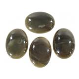 Chatoyant Alaskan Green Jade Cabs