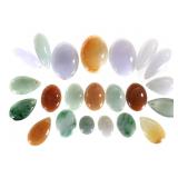 Jadeite / Nephrite Polished Cabs & Teardrop Beads