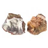 Vanadinite Xlns Barite Xls & Druzy Chalcedony 3.6