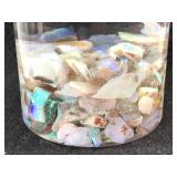 Sm. Australian Opal Specimens in Bottle
