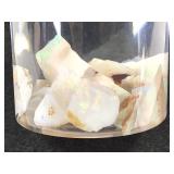 Australian Opal Specimens in Bottle